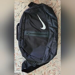 Nike Black Athletic Backpack with Streamlined Design